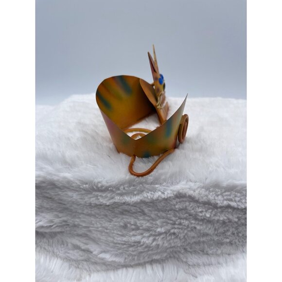 Cool Friendly Metal Orange Cat - Picture 4 of 8